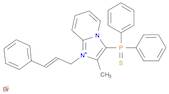 3-(Diphenylphosphinothioyl)-2-methyl-1-[(2E)-3-phenyl-2-propen-1-yl]imidazo[1,2-a]pyridiniumbromide