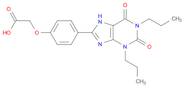 2-[4-(2,3,6,7-Tetrahydro-2,6-dioxo-1,3-dipropyl-1H-purin-8-yl)phenoxy]-aceticacid