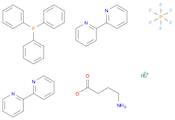 (bis(2,2'-Bipyridine-N,N')triphenylphosphine)-4-aminobutyricacidrutheniumhexafluorophosphatecomplex