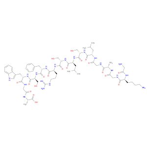 L-Alanine,glycyl-L-lysylglycyl-L-alanylglycyl-L-leucyl-L-seryl-L-leucyl-L-seryl-L-arginyl-L-phenyl…