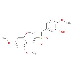 (E)-2-Methoxy-5-(((2,4,6-trimethoxystyryl)sulfonyl)methyl)phenol