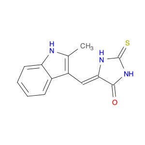 5-((2-Methyl-1H-indol-3-yl)methylene)-2-thioxoimidazolidin-4-one