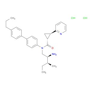 (1R,2R)-N-((2S,3S)-2-Amino-3-methylpentyl)-N-(4'-propyl-[1,1'-biphenyl]-4-yl)-2-(pyridin-2-yl)cycl…