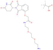 Thalidomide-O-amido-PEG2-C2-NH2 (TFA)