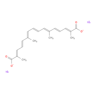 Transcrocetinate disodium