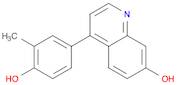 4-(4-Hydroxy-3-methylphenyl)quinolin-7-ol