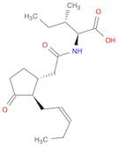 N-[2-[(1R,2R)-3-oxo-2-(2Z)-2-penten-1-ylcyclopentyl]acetyl]-L-isoleucine,N-[2-[(1S,2S)-3-oxo-2-(2Z…