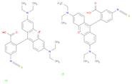 9-[2-Carboxy-4(or5)-isothiocyanatophenyl]-3,6-bis(diethylamino)xanthylium monochloride