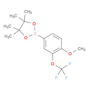 1,3,2-Dioxaborolane, 2-[4-methoxy-3-(trifluoromethoxy)phenyl]-4,4,5,5-tetramethyl-
