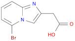 (5-Bromoimidazo[1,2-a]pyridin-2-yl)acetic acid