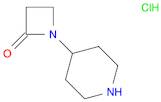 1-(Piperidin-4-yl)azetidin-2-one hydrochloride