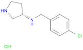 (4-Chloro-benzyl)-(S)-pyrrolidin-3-yl-amine hydrochloride