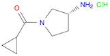 (R)-(3-Aminopyrrolidin-1-yl)(cyclopropyl)methanone hydrochloride