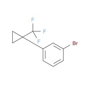 1-Bromo-3-[1-(trifluoromethyl)cyclopropyl]benzene