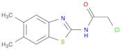 2-Chloro-N-(5,6-dimethyl-benzothiazol-2-yl)-acetamide