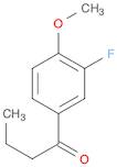 3'-Fluoro-4'-methoxybutyrophenone