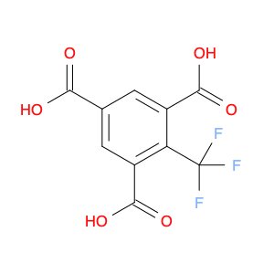 2-(Trifluoromethyl)benzene-1,3,5-tricarboxylic acid