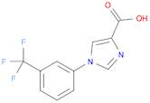 1-[3-(Trifluoromethyl)phenyl]-1H-imidazole-4-carboxylic Acid