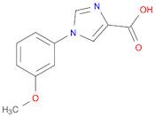 1-(3-Methoxyphenyl)-1H-imidazole-4-carboxylic acid