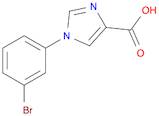 1-(3-Bromophenyl)-1H-imidazole-4-carboxylic acid