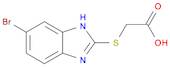 (6-Bromo-1H-benzoimidazol-2-ylsulfanyl)-acetic acid