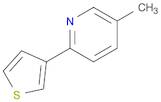 5-Methyl-2-(3-thienyl)pyridine