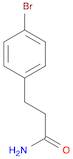 3-​(4-​Bromophenyl)​propanamide