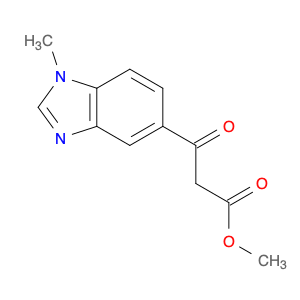 3-(1-Methyl-1H-benzoimidazol-5-yl)-3-oxo-propionic acid methyl ester