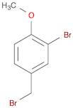 2-Bromo-4-(bromomethyl)-1-methoxybenzene