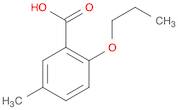 5-Methyl-2-n-propoxybenzoic acid