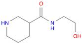 Piperidine-3-carboxylic acid (2-hydroxy-ethyl)-amide