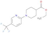 5'-Trifluoromethyl-3,4,5,6-tetrahydro-2H-[1,2']bipyridinyl-4-carboxylic acid ethyl ester