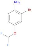 2-Bromo-4-(difluoromethoxy)-benzenamine 2-Bromo-4-(difluoromethoxy)aniline