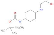 [4-(2-Hydroxy-ethylamino)-cyclohexyl]-methyl-carbamic acid tert-butyl ester