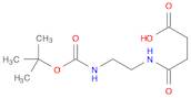 N-(2-Boc-amino-ethyl)-succinamicacid