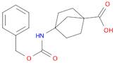 4-(Benzyloxycarbonylamino)bicyclo[2.2.1]heptane-1-carboxylic acid