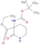 rac 3-Bocamino-2-oxo-piperidine-3-carboxylic acid ethyl ester