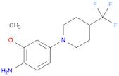 2-Methoxy-4-(4-trifluoromethyl-piperidin-1-yl)-aniline