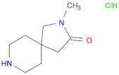 2-Methyl-2,8-diazaspiro[4.5]decan-3-one hydrochloride