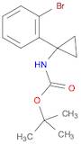 tert-Butyl N-[1-(2-bromophenyl)cyclopropyl]carbamate