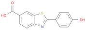 2-(4-Hydroxy-phenyl)-benzothiazole-6-carboxylic acid