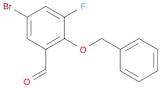 5-Bromo-3-fluoro-2-(phenylmethoxy)benzaldehyde