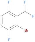 2-Bromo-3-(difluoromethyl)-1,4-difluorobenzene