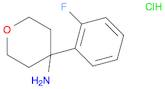 4-(2-Fluorophenyl)oxan-4-amine hydrochloride