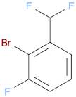 2-Bromo-1-(difluoromethyl)-3-fluorobenzene