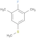 4-Fluoro-3,5-dimethylphenyl methyl sulfide