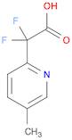 Difluoro(5-methylpyridin-2-yl)acetic Acid