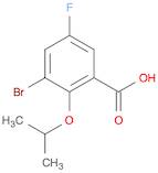 3-Bromo-5-fluoro-2-isopropoxybenzoic acid