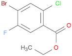 Ethyl 4-bromo-2-chloro-5-fluorobenzoate