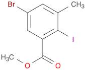 Methyl 5-bromo-2-iodo-3-methylbenzoate